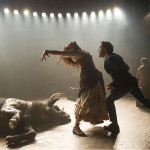 "'Carmen Disruption' Play performed at the Almeida Theatre, London. UK"