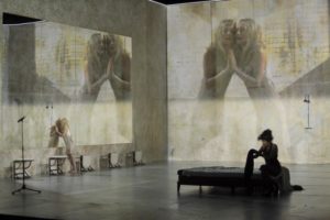 Isabelle Huppert in the title role of "Phaedra(s)" at BAM