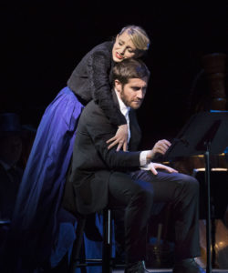 Annaleigh Ashford and Jake Gyllenhaal in "Sunday in the Park with George" at New York City Center