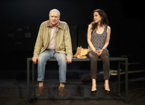  Mary-Louise Parker and Denis Arndt in "Heisenberg" at the Friedman Theatre Production Credits: Mark Brokaw (director) Other Credits: Written by: