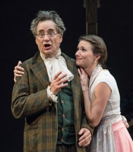 TACT's revival "She Stoops to Conquer" at The Clurman Theatre in Theatre Row