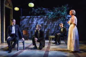 The cast of "The Roads to Home" at the Cherry Lane Theatre