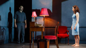 Corey Stoll and Rachel Weisz in "Plenty" at the Public Theater