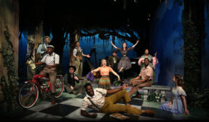 The company of "Finian's Rainbow" at the Irish Rep