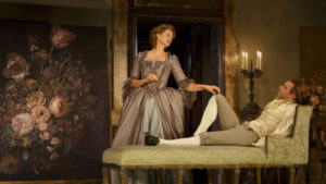 Janet McTeer and Liev Schreiber in "Les Liasons Dangereuses" at the Booth Theatre