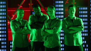 The cast of "Othello: The Remix" at the Westside Theatre