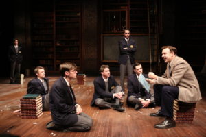 The company of "Dead Poets Society" at Classic Stage Company