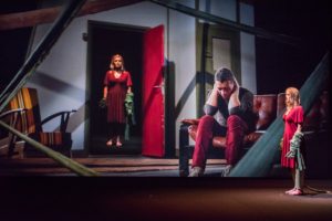 Miah Persson and Roderick Williams in Michel van der Aa's "Blank Out" at the Park Avenue Armory