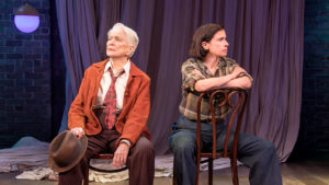 Ellen Burstyn and Hannah Cabell in John Doyle's "As You Like It" at Classic Stage Company.