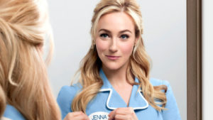 Betsy Wolfe in "Waitress" at the Brooks Atkinson Theatre.