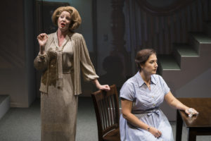 Jessica Tyler Wright and Lisa Chavez in Tobias Picker's "Dolores Claiborne" courtesy of New York City Opera at 59E59 Theaters.