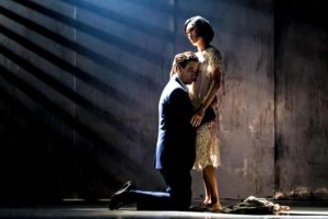 Clive Owen and Jin Ha in Julie Taymor's revival of David Henry Hwang's "M. Butterfly" at the Cort Theatre.