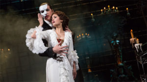 James Barbour and Ali Ewoldt in "The Phantom of the Opera" at the Majestic Theatre.