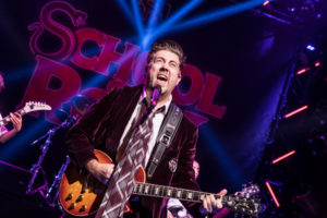 Eric Peterson in "School of Rock" at the Winter Garden Theatre.