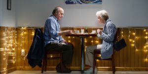 Peter Friedman and Deanna Dunagan in Max Posner's "The Treasurer" at Playwrights Horizons
