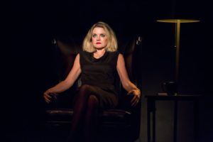 Alison Fraser in Aaron Mark's "Squeamish", an All for One Theater production at the Beckett Theatre at Theatre Row.