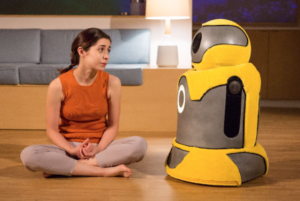 Cristin Milioti in Lincoln Center Theater’s production of Zoe Kazan’s “After the Blast” at the Claire Tow Theater.