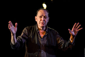 Edgar Oliver stars in his "New York Trilogy" at the Axis Theatre.