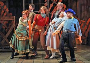 The company of "Desperate Measures" at York Theatre Company.