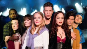 The company of "Cruel Intentions: The Musical" at Le Poisson Rouge.