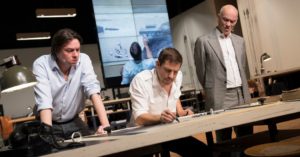 Toneelgroep Amsterdam's stage adaptation of Ayn Rand's "The Fountainhead" at the BAM Howard Gilman Opera House.