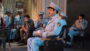 David Yazbek and Itamar Moses' "The Band's Visit" at the Ethel Barrymore Theatre.