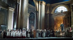 Sir David McVicar's new production of Puccini's "Tosca" for the Metropolitan Opera.