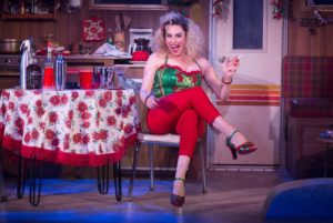 Lesli Margherita in "Who's Holiday" at the Westside Theatre.