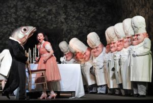 A scene from Humperdinck’s "Hansel and Gretel" at the Metropolitan Opera.