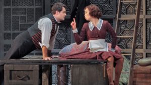 Ildar Abdrazakov as Figaro and Nadine Sierra as Susanna in "Le Nozze di Figaro" at the Metropolitan Opera.