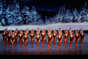 The Rockettes in the "Radio City Christmas Spectacular" at the Radio City Music Hall.