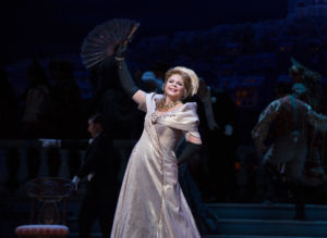 Susan Graham in Lehár’s "The Merry Widow" at the Metropolitan Opera.