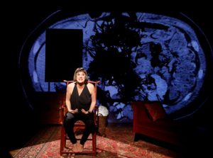Eve Ensler in MTC's production of "In the Body of the World" at New York City Center. 