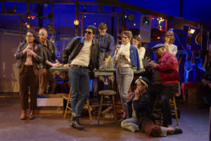 The company of Pipeline Theatre Company's "Folk Wandering" at A.R.T.