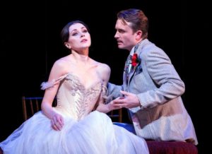 Irina and James Snyder in Encores! revival of "Grand Hotel" at New York City Center.