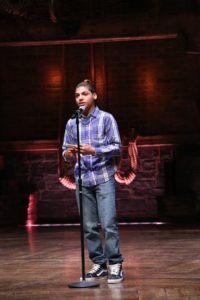 Leonel Rosario performs a monologue inspired by the Boston Massacre.