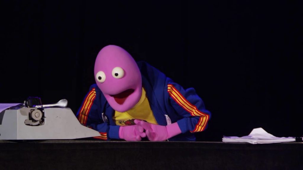 Randy in "Randy Writes a Novel" at The Clurman Theatre at Theatre Row.