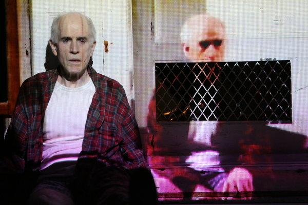 Paul Zimet in Mallory Catlett's "This Was the End" at Mabou Mines Theater.