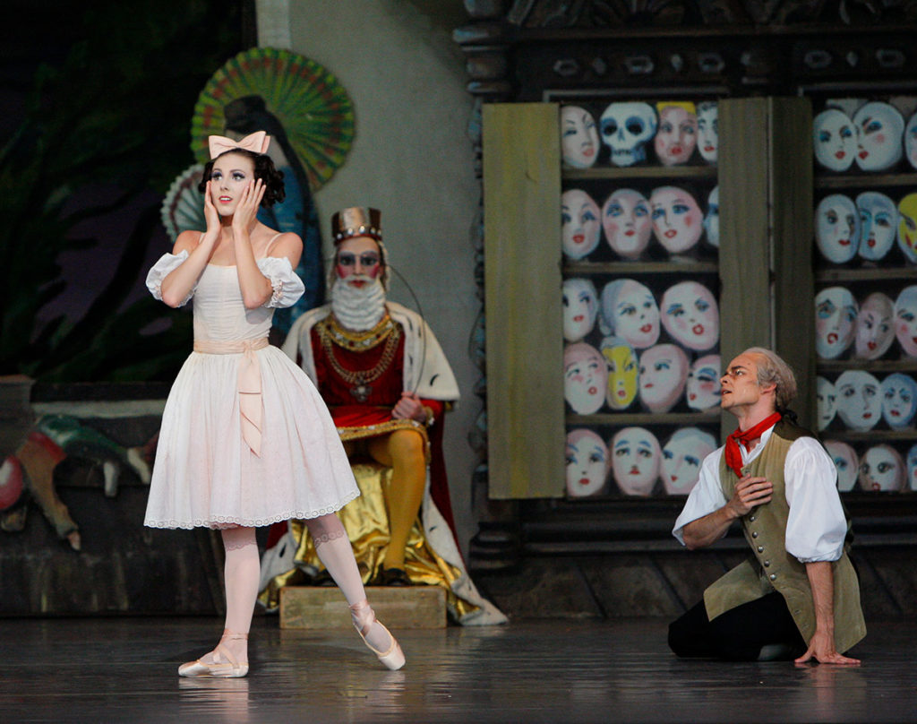 New York City Ballet dances George Balanchine's "Coppélia" at the David H. Koch Theater.