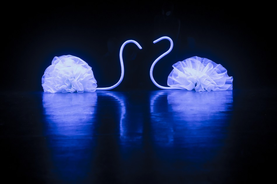 MUMMENSCHANZ's "you & me" at the Gerald W. Lynch Theater.