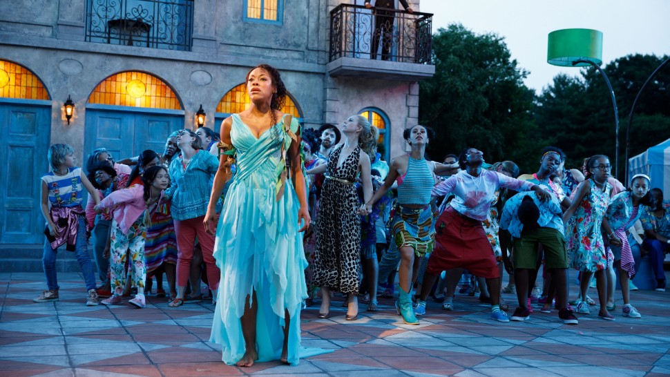 Nikki M. James in Shana Taub's "Twelfth Night" at the Delacorte Theatre.