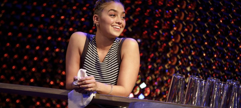 Shazi Raja in MTC's production of Jaclyn Backhaus's "India Pale Ale" at New York City Center / Stage I.