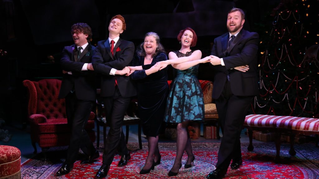 Charlotte Moore's adaptation of Thomas Dylan's "A Child's Christmas in Wales" presented by the Irish Repertory Theatre.