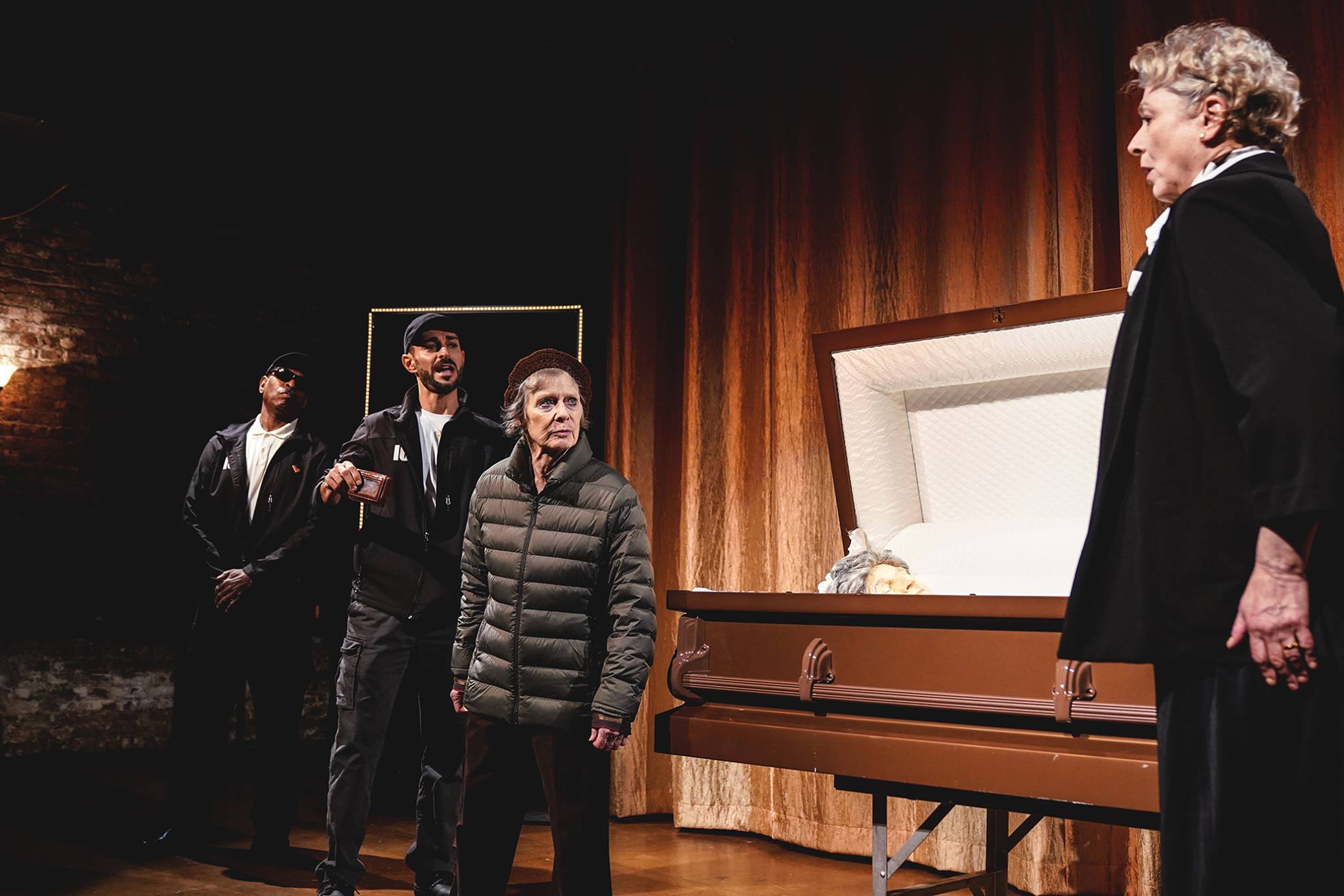 Talking Band's production of "City of No Illusions" by Paul Zimet at La Mama Experimental Theatre Club.