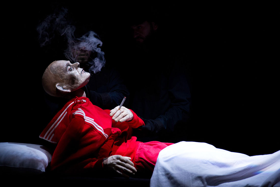 Plexus Polaire performs "Ashes" at HERE Arts Center.