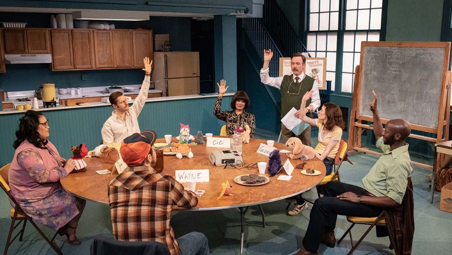 The ensemble of the Ars Nova production of The Mad Ones' "Mrs. Murray's Menagerie" at the Greenwich House Theatre. Photo by Ben Arons.