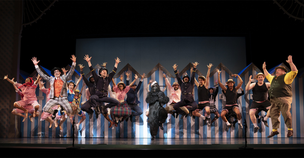 The company of the Encores! revival of "High Button Shoes" at New York City Center. Photo by Joan Marcus.