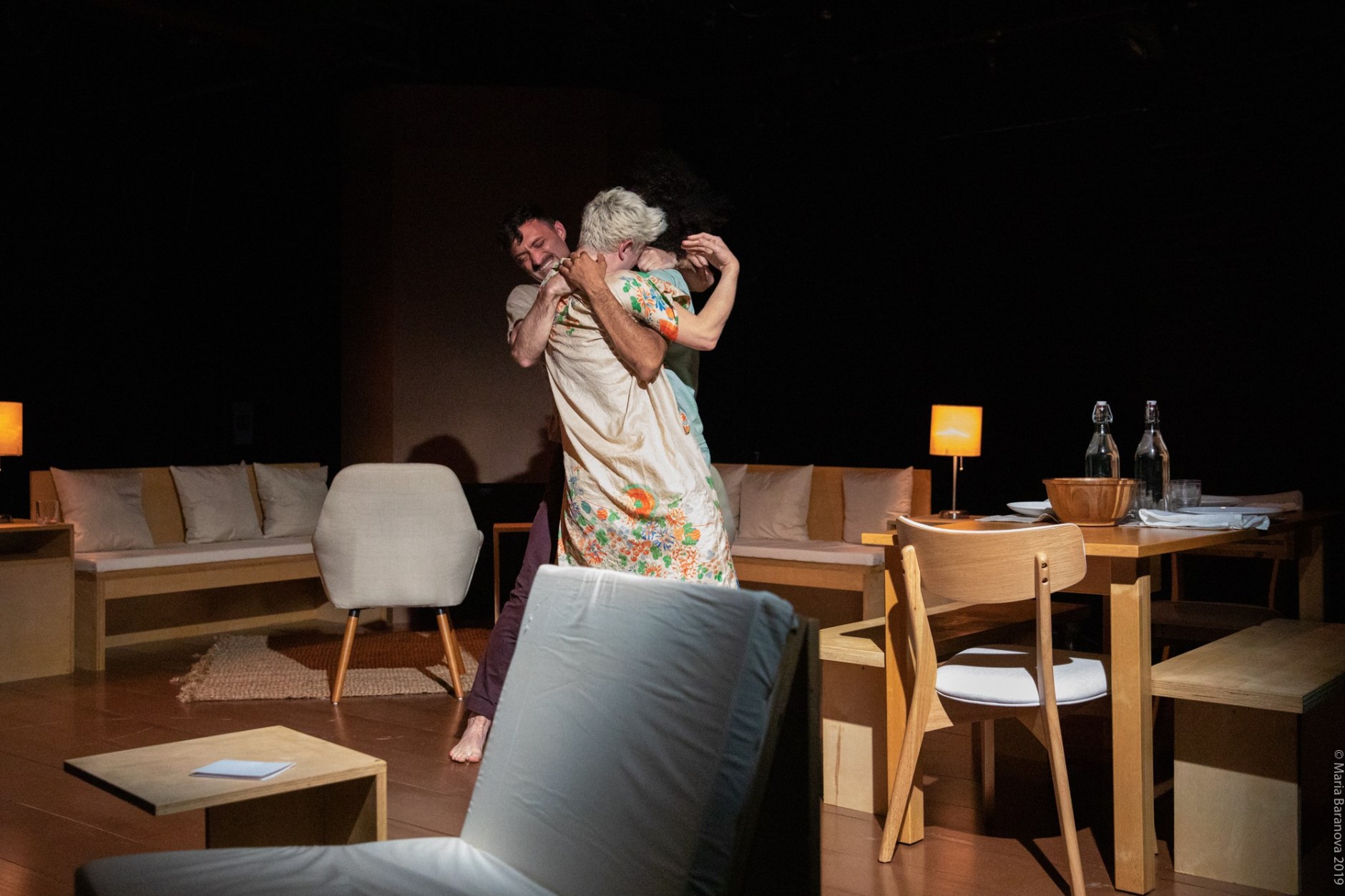 Sean Donovan's "Cabin" at the Bushwick Starr. Photo by Maria Baranova.