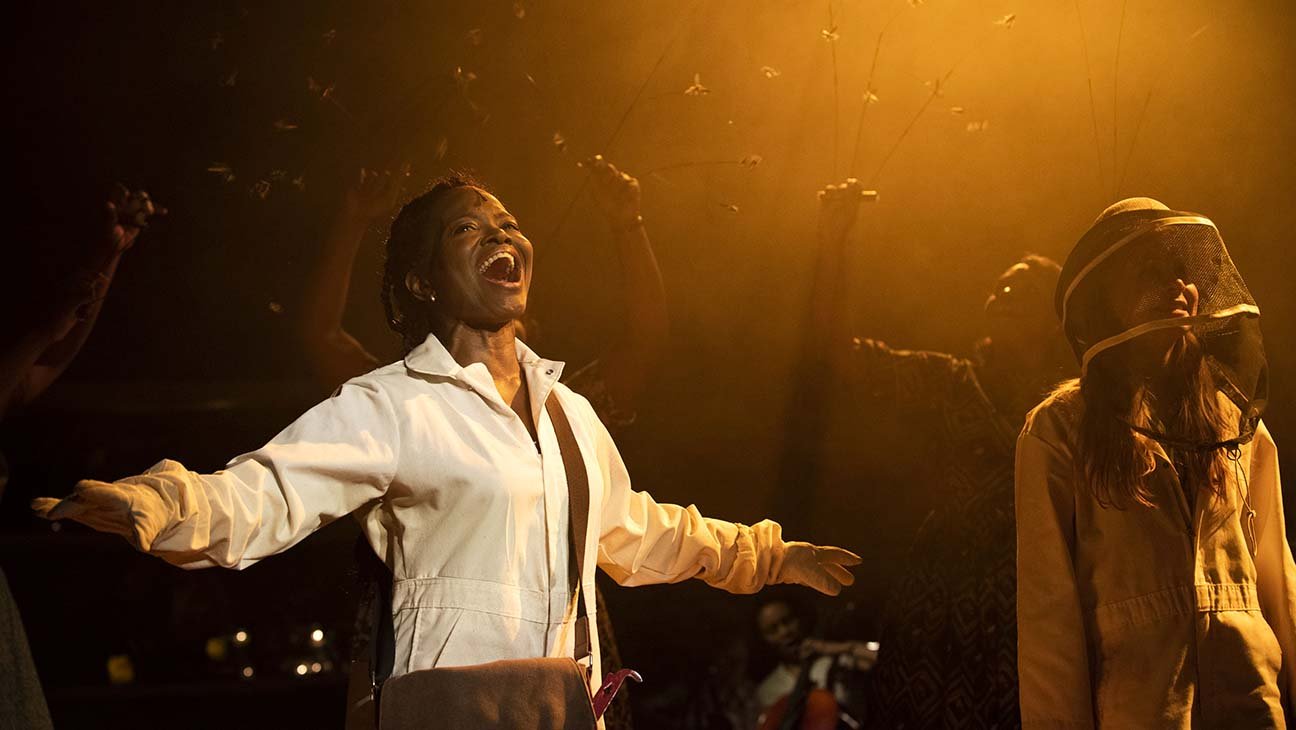 LaChanze and Elizabeth Teeter in Atlantic Theater Company's production of "The Secret Life of Bees" at the Linda Gross Theater. Photo by Ahron R. Foster.