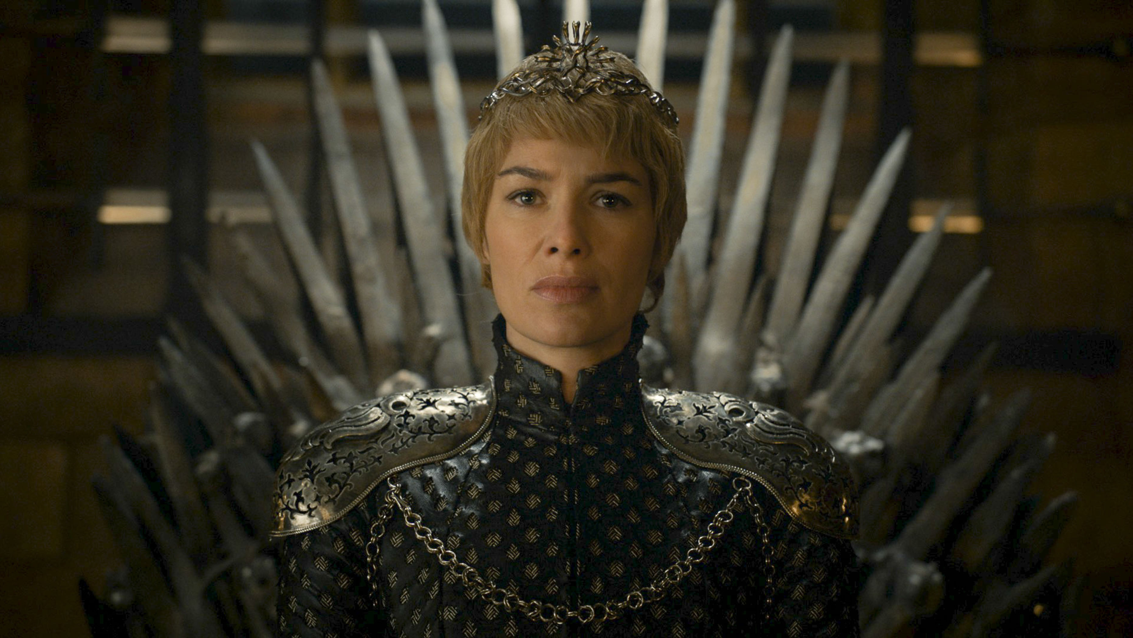 Lena Headey as Cersei Lannister, a.k.a. Goneril (or Regan, or Lady Macbeth).
